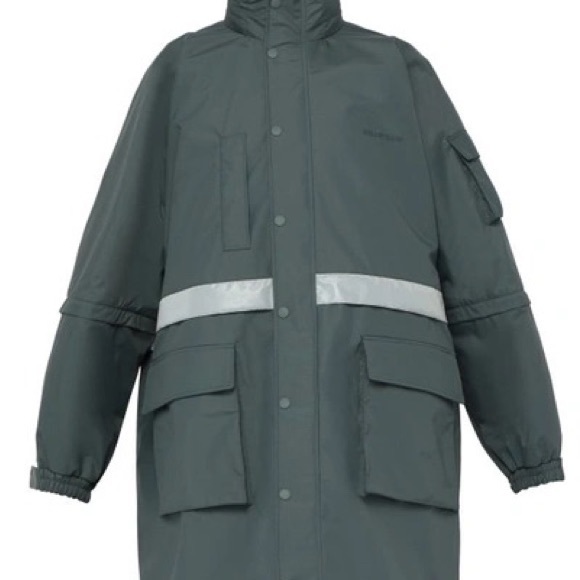 balenciaga reflective jacket